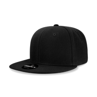 Decky SuperValue Blank Snapback Hat, Flat Bill, Bulk Snapback Hats, Wholesale Snapback Hats in Bulk, Bulk Flat Bill Caps