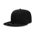 Decky 6020 High Profile 6 Panel Snapback, Flat Bill Hat