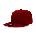 Decky 6020 High Profile 6 Panel Snapback, Flat Bill Hat - Picture 5 of 75