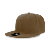 Decky 6020 - High Profile 6 Panel Snapback, Flat Bill Hat - CASE Pricing