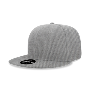 Decky SuperValue 7000 Snapback Hat, Flat Bill Cap, Bulk Snapback Hats, Wholesale Snapback Hats, Blank Snapback Hats - 