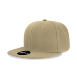 Decky 6020 - High Profile 6 Panel Snapback, Flat Bill Hat - CASE Pricing