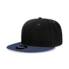 Decky 6020 High Profile 6 Panel Snapback, Flat Bill Hat