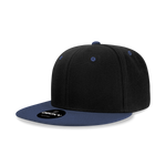 Decky 6020 High Profile 6 Panel Snapback, Flat Bill Hat - Picture 30 of 75