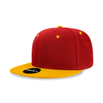 Decky 6020 High Profile 6 Panel Snapback, Flat Bill Hat - Picture 34 of 75