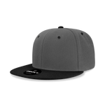 Decky 6020 High Profile 6 Panel Snapback, Flat Bill Hat - Picture 35 of 75