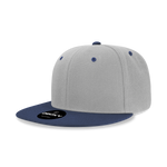 Decky 6020 - High Profile 6 Panel Snapback, Flat Bill Hat - CASE Pricing