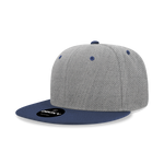 Decky 6020 High Profile 6 Panel Snapback, Flat Bill Hat - Picture 44 of 75