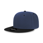 Decky 6020 High Profile 6 Panel Snapback, Flat Bill Hat - Picture 51 of 75