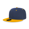 Decky 6020 High Profile 6 Panel Snapback, Flat Bill Hat