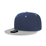 Decky 6020 - High Profile 6 Panel Snapback, Flat Bill Hat - CASE Pricing