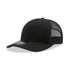 Decky 6021 - Classic Trucker Hat, 6 Panel Mid Profile Trucker Cap - 