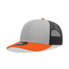 Decky 6021 - Classic Trucker Hat, 6 Panel Mid Profile Trucker Cap