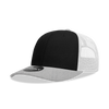 Decky 6021 - Classic Trucker Hat, 6 Panel Mid Profile Trucker Cap