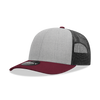 Decky 6021 - Classic Trucker Hat, 6 Panel Mid Profile Trucker Cap