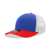 Decky 6021 - Classic Trucker Hat, 6 Panel Mid Profile Trucker Cap