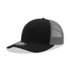 Decky 6021 - Classic Trucker Hat, 6 Panel Mid Profile Trucker Cap