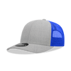 Decky 6021 - Classic Trucker Hat, 6 Panel Mid Profile Trucker Cap