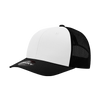 Decky 6021 - Classic Trucker Hat, 6 Panel Mid Profile Trucker Cap
