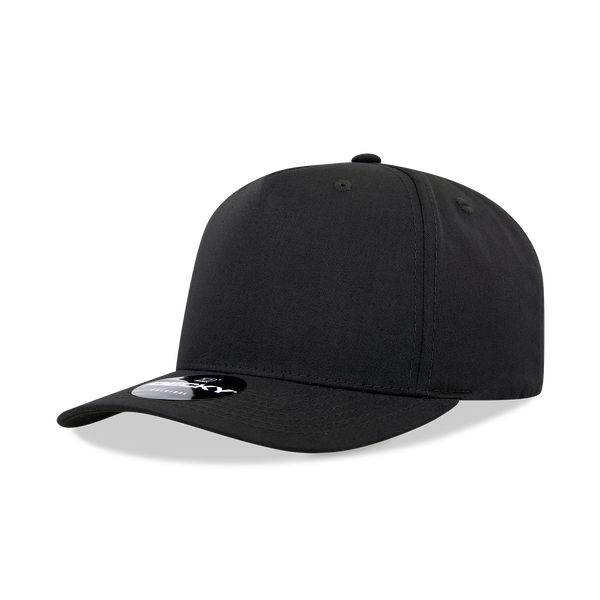 Decky 6024 - 5 Panel Mid Profile, Structured Cotton/Poly Blend Cap - PALLET Pricing
