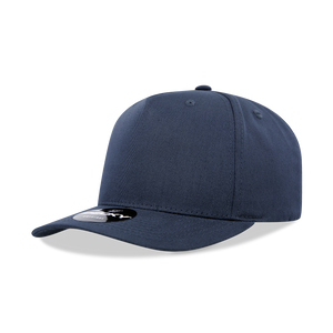 Decky 6024 - 5 Panel Mid Profile, Structured Cotton/Poly Blend Cap - PALLET Pricing - 