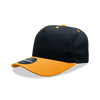 Decky 6024 - 5 Panel Mid Profile, Structured Cotton/Poly Blend Cap