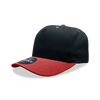 Decky 6024 - 5 Panel Mid Profile, Structured Cotton/Poly Blend Cap