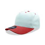 Decky 6024 - 5 Panel Mid Profile, Structured Cotton/Poly Blend Cap - CASE Pricing