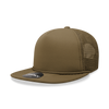 Decky 6026 - Classic 5 Panel Foam Trucker Cap, Flat Bill Hat