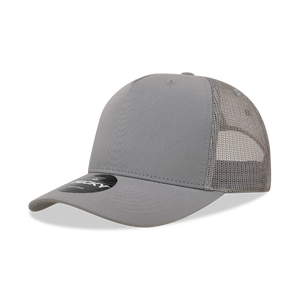 Decky 1145 5 Panel Trucker Hat Mesh Back Cap - 