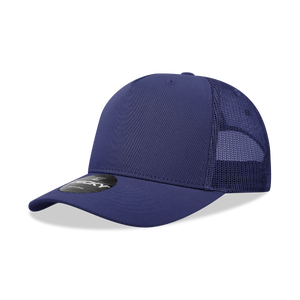 Decky 1145 5 Panel Trucker Hat Mesh Back Cap - 
