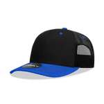Decky 6031 - 6 Panel Mid Profile Structured Contra-Stitch Trucker Hat - CASE Pricing