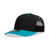 Decky 6031 - 6 Panel Mid Profile Structured Contra-Stitch Trucker Hat - CASE Pricing
