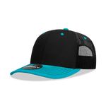 Decky 6031 - 6 Panel Mid Profile Structured Contra-Stitch Trucker Hat - CASE Pricing