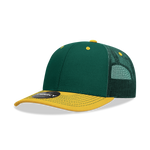 Decky 6031 - 6 Panel Mid Profile Structured Contra-Stitch Trucker Hat - CASE Pricing