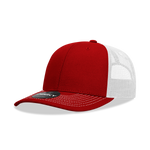 Decky 6031 - 6 Panel Mid Profile Structured Contra-Stitch Trucker Hat - CASE Pricing