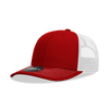 Decky 6031 - 6 Panel Mid Profile Structured Contra-Stitch Trucker Hat