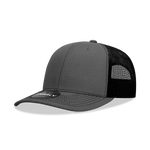 Decky 6031 - 6 Panel Mid Profile Structured Contra-Stitch Trucker Hat - CASE Pricing