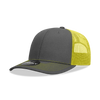 Decky 6031 - 6 Panel Mid Profile Structured Contra-Stitch Trucker Hat - CASE Pricing