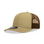 Decky 6031 - 6 Panel Mid Profile Structured Contra-Stitch Trucker Hat - CASE Pricing