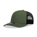 Decky 6031 - 6 Panel Mid Profile Structured Contra-Stitch Trucker Hat (Colors 2 of 2) - Picture 3 of 16