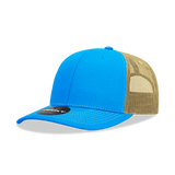Decky 6031 - 6 Panel Mid Profile Structured Contra-Stitch Trucker Hat (Colors 2 of 2)
