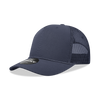 Decky 6040 - 5 Panel Mid Profile Structured Cotton/Poly Blend Trucker w/Rope