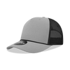 Decky 6040 - 5 Panel Mid Profile Structured Cotton/Poly Blend Trucker w/Rope