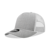Decky 6040 - 5 Panel Mid Profile Structured Cotton/Poly Blend Trucker w/Rope