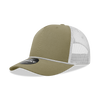 Decky 6040 - 5 Panel Mid Profile Structured Cotton/Poly Blend Trucker w/Rope