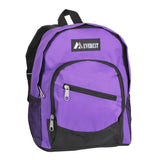 Everest Childrens Junior Slant Backpack Dark Purple/Black