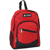 Everest Childrens Junior Slant Backpack Red/Black