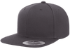 Yupoong 6089M Premium Snapback Hat, Flat Bill Cap - YP Classics®