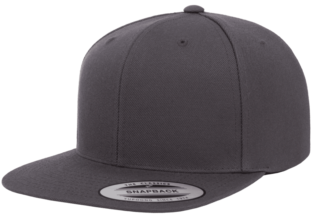Yupoong 6089M Premium Snapback Hat, – Flat YP The Cap Bill Classics® Wholesale Park 
